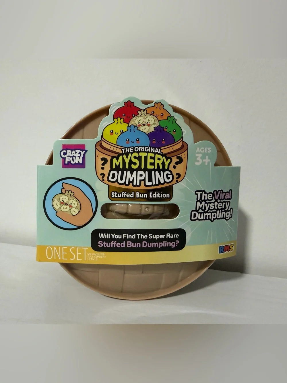 RMS Mystery Dumpling Stuffed Bun Edition Crazy Fun Squishy SEALED, FAST SHIPPING